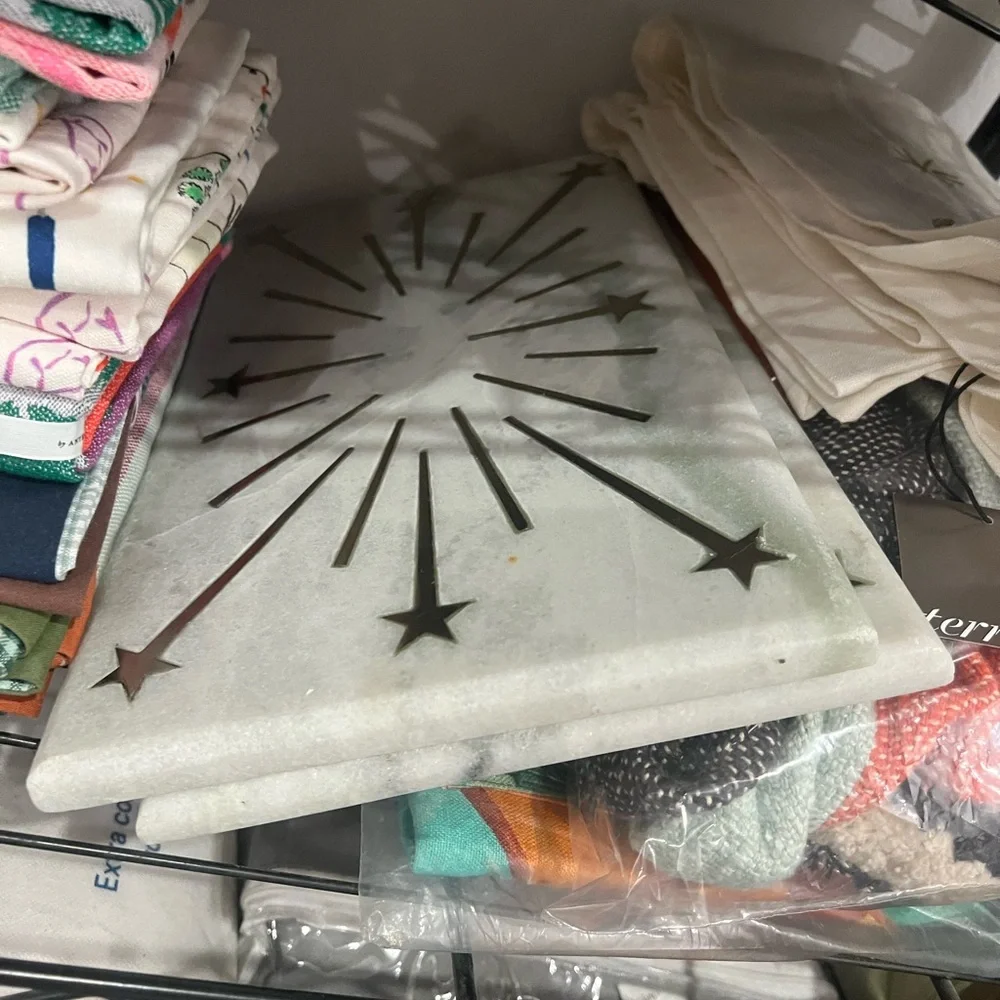Anthropologie New York City Ballet Marble Cheese Board, NWT